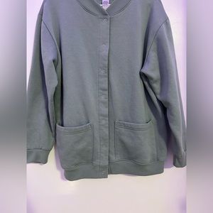 women’s soft button up jacket